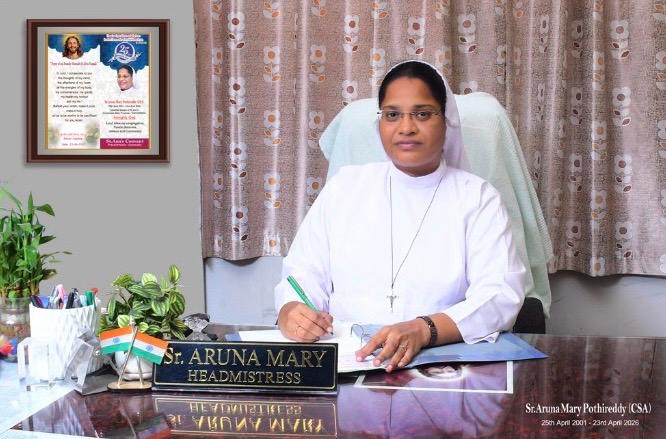 Sr. Aruna Mary - Principal